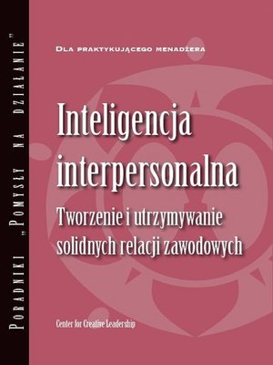cover image of Interpersonal Savvy